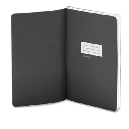 Poppin Professional Notebook, 1 Subject, Medium/College Rule, Dark Gray Cover, 8.25 x 5, 96 Sheets (103193)