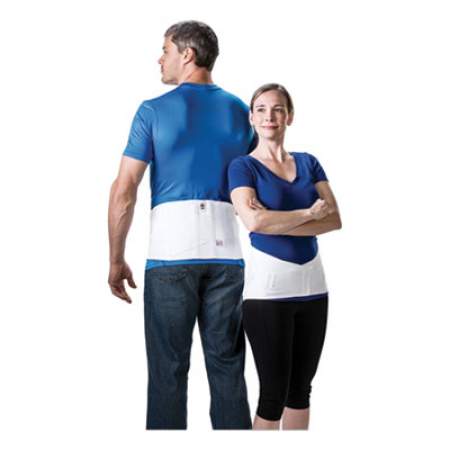 Core Products Lumbosacral Support, X-Large, 40" to 52" Waist, White (533214)