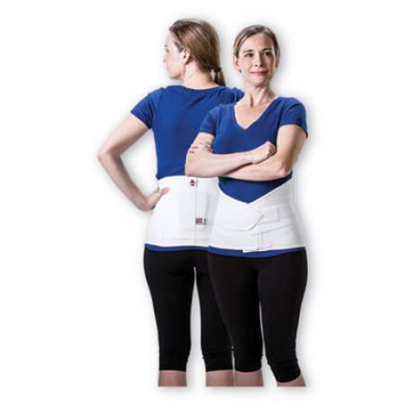 Core Products Lumbosacral Support, Large, 36" to 42" Waist, White (533215)
