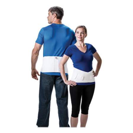 Core Products CorFit System Lumbosacral Spinal Back Support, Medium to Large, 32" to 42" Waist, White (541421)