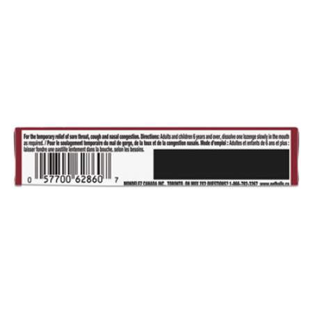 HALLS Mentho-Lyptus Cough and Sore Throat Lozenges, Cherry, 20 Packs/Box (2056112)