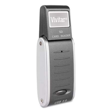 Vivitar RW-SD Secure Digital Card Reader/Writer, USB 2.0, Mac OS/PC (791688)