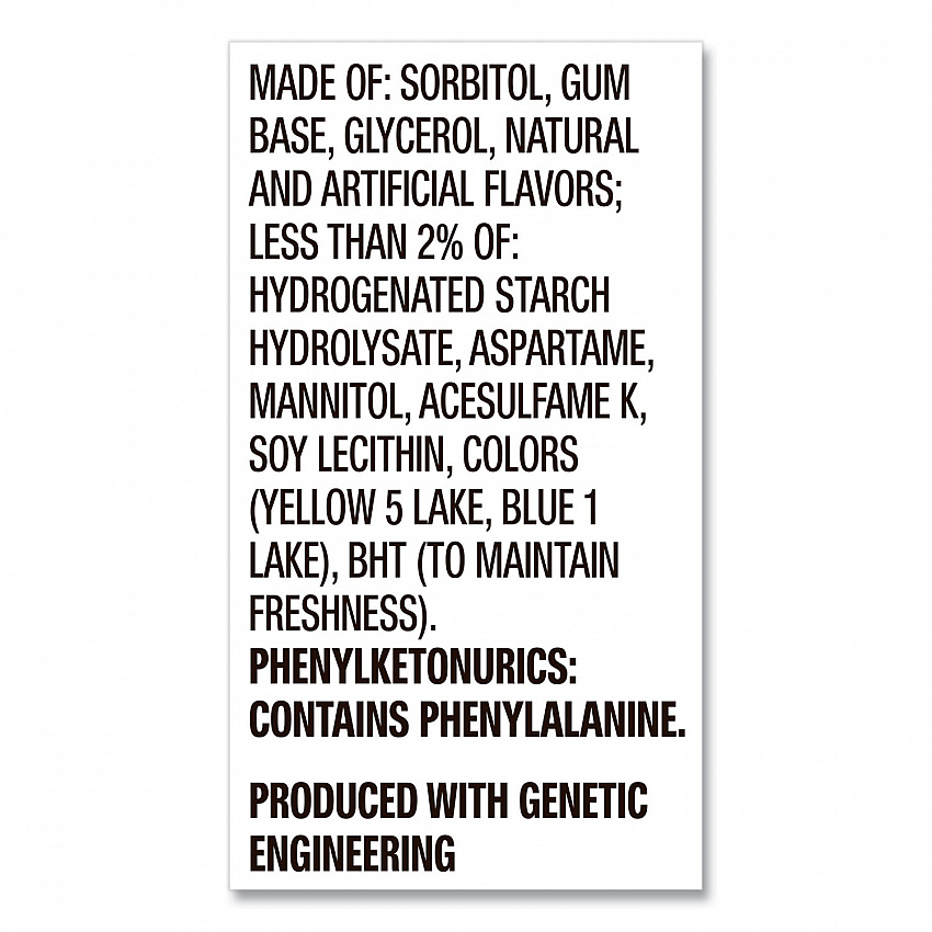 5 Gum, Spearmint Rain, 15 Sticks/Pack, 10 Packs/Box (WMW51404)