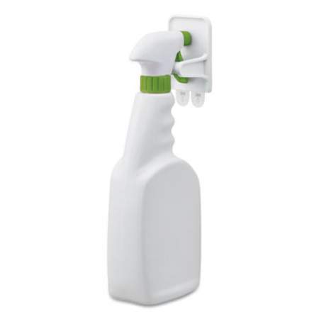 Command Spray Bottle Holder, 2.34 x 1.69 x 3.34, White, 2 Hangers/4 Strips/Pack (170092ES)