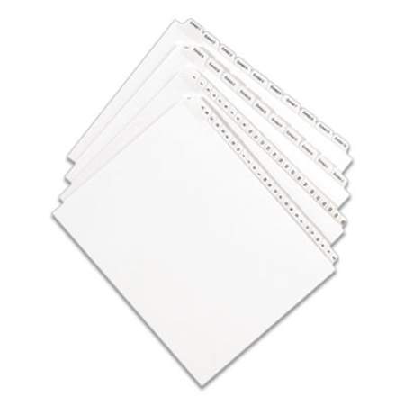 Avery Preprinted Legal Exhibit Side Tab Index Dividers, Allstate Style, 10-Tab, 24, 11 x 8.5, White, 25/Pack (82222)