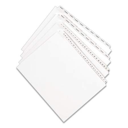 Avery Preprinted Legal Exhibit Side Tab Index Dividers, Allstate Style, 26-Tab, Y, 11 x 8.5, White, 25/Pack (82187)
