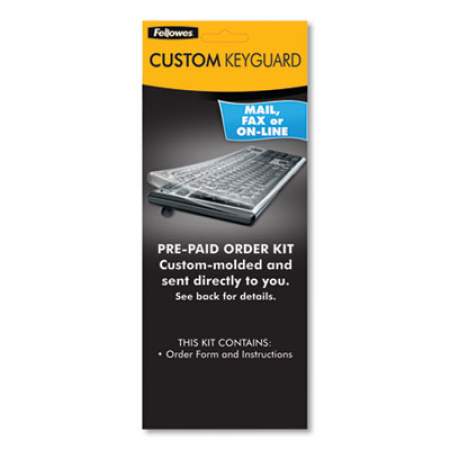 Fellowes Keyboard Protection Kit, Custom Order, Polyurethane (99680)