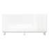 Ghent Clear Partition Extender with Attached Clamp, 48 x 3.88 x 24, Thermoplastic Sheeting (PEC2448A)