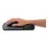 Fellowes Wrist Support with Microban Protection, Graphite/Black (9175101)