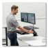 Fellowes Lotus RT Sit-Stand Workstation, 48" x 30" x 42.2" to 49.2", Black (8081501)