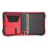 Five Star Tech Zipper Binder, 3 Rings, 1.5" Capacity, 11 x 8.5, Red/Black Accents (204079)