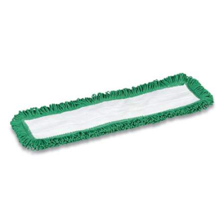 Coastwide Professional Looped-End Dust Mop Head, Microfiber, 24 x 5, Green (24418775)