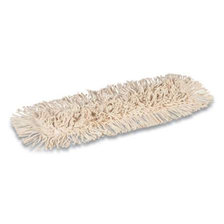 Coastwide Professional Cut-End Dust Mop Head, Economy, Cotton, 24 x 5, White (24418779)