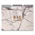 Eccolo Fashion File Folders, 1/3-Cut Tabs, Letter Size, Marble Assortment, 9/Pack (2360420)