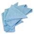 Falcon Safety Products HYPERCLN Screen Cloths, 8 x 8, Blue, 3/Pack (HCNCL)