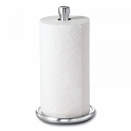Good Grips Steady Paper Towel Holder, Stainless Steel, 8.1 x 7.8 x 14.5, Gray/Silver (13245000)
