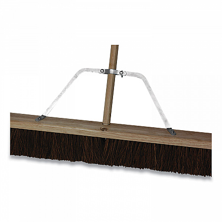 Push Broom Handle Brace, Metal, Large, Fits 36