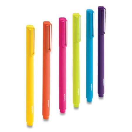 Poppin Signature Ballpoint Pen, Stick, Medium 1 mm, Assorted Ink and Barrel Colors, (100067)