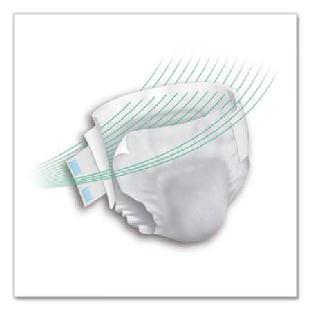 Prevail Per-Fit360 Degree Briefs, Maximum Plus Absorbency, Size 3, 58" to 70" Waist, 60/Carton (PFNG014)