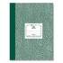 National Composition Notebook, Quadrille Rule, Green Marble Cover, 7.88 x 10.13, 60 Sheets (909721)
