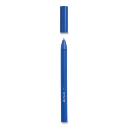 TRU RED Quick Dry Gel Pen, Stick, Fine 0.5 mm, Blue Ink, Blue Barrel, 5/Pack (24377034)