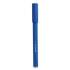 TRU RED Quick Dry Gel Pen, Stick, Fine 0.5 mm, Blue Ink, Blue Barrel, 5/Pack (24377034)