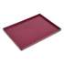 TRU RED Slim Stackable Plastic Tray, 1-Compartment, 6.85 x 9.88 x 0.47, Purple (24380415)