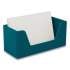 TRU RED Business Card Holder, Holds 80 Cards, 3.97 x 1.73 x 1.77, Plastic, Teal (24380418)