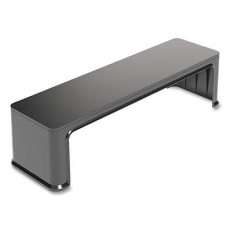 TRU RED Plastic Desk Shelf, 26 x 7.2 x 6.6, Black (24418567)
