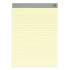 TRU RED Notepads, Wide/Legal Rule, 50 Canary-Yellow 8.5 x 11.75 Sheets, 12/Pack (24419922)