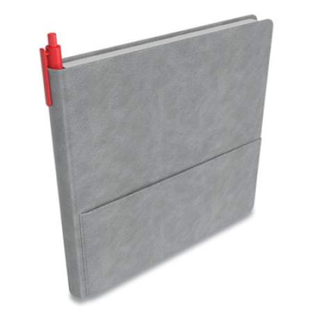 TRU RED Explore Journal, 1 Subject, Dotted Rule, Gray Cover, 8 x 8, 192 Sheets (24421815)