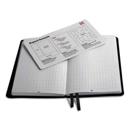TRU RED Explore Journal, 1 Subject, Dotted Rule, Black Cover, 8 x 5, 192 Sheets (24421809)