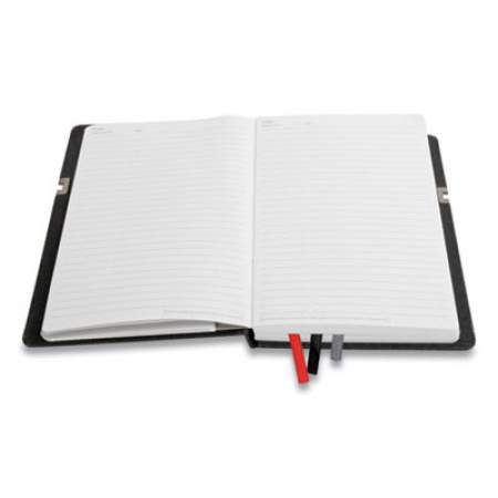 TRU RED Medium Mastery Journal, 1 Subject, Narrow Rule, Black Cover, 8 x 5, 192 Sheets (24421812)