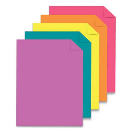 Astrobrights Color Paper - "Tropical" Assortment, 24 lb, 8.5 x 11, Assorted Tropical Colors, 500/Ream (24396498)