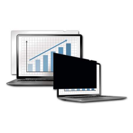 Fellowes PrivaScreen Blackout Privacy Filter for 14" Widescreen LCD/Notebook, 16:9 (4812001)