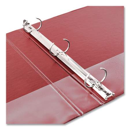 Avery Economy Non-View Binder with Round Rings, 3 Rings, 1" Capacity, 11 x 8.5, Red, (3310) (03310)