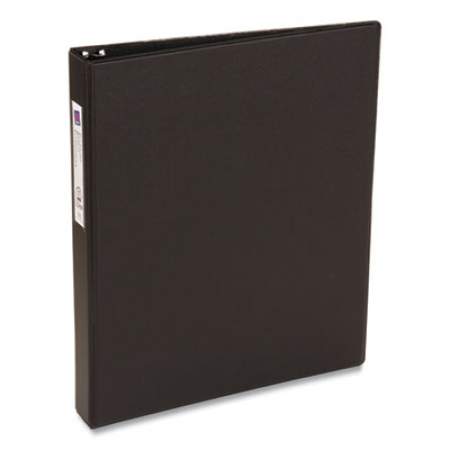 Avery Economy Non-View Binder with Round Rings, 3 Rings, 1" Capacity, 11 x 8.5, Black, (4301) (04301)