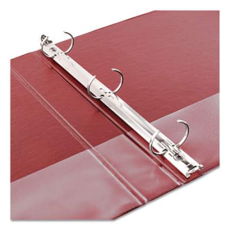 Avery Economy Non-View Binder with Round Rings, 3 Rings, 2" Capacity, 11 x 8.5, Red, (3510) (03510)