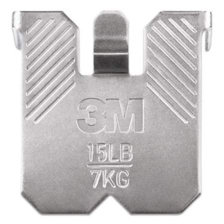 3M Claw Drywall Picture Hanger, Holds 15 lbs, 5 Hooks and 5 Spot Markers, Stainless Steel (3PH15M5ES)