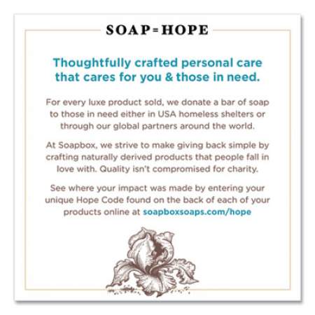 Soapbox Hand Soap, Vanilla and Lily Blossom, 12 oz Pump Bottle, 3/Box (00679BX)