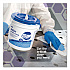 Power Clean Wipers for Disinfectants, Sanitizers,Solvents WetTask Customizable Wet Wipe System, 140/Roll, 6 Rolls/1 Bucket/CT (0621102)