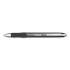 Sharpie S-Gel S-Gel Premium Metal Barrel Gel Pen, Retractable, Medium 0.7 mm, Blue Ink, Gun Metal Gray Barrel, Dozen (2126188)