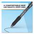 Paper Mate Profile Gel Pen, Retractable, Fine 0.5 mm, Black Ink, Translucent Black Barrel, 36/Pack (2095452)