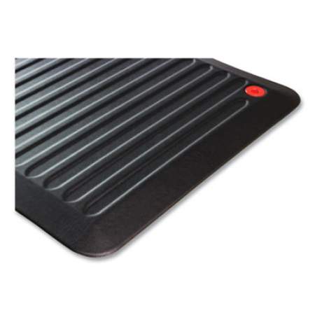Floortex AFS-TEX 6000X Anti-Fatigue Mat, Rectangular, 23 x 67, Midnight Black (FCA2367XVBK)