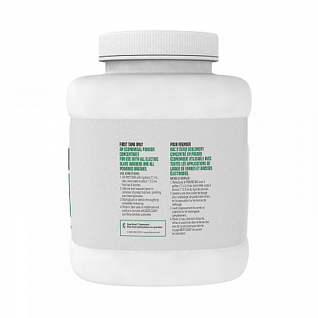 Beer Clean Glass Cleaner, Powder, 4 lb. Bucket, 2/Carton (990241)