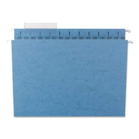 Smead TUFF Hanging Folders with Easy Slide Tab, Letter Size, 1/3-Cut Tab, Blue, 18/Box (64041)