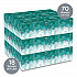 Ultra Soft Hand Towels, POP-UP Box, 1-Ply, 8.9 x 10, White, 70/Box, 18 Boxes/Carton (11268CT)