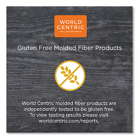 PFAS Fiber Trays, 8.3 x 4.9 x 0.7, Natural, Paper, 500/Carton (TRSC17S)