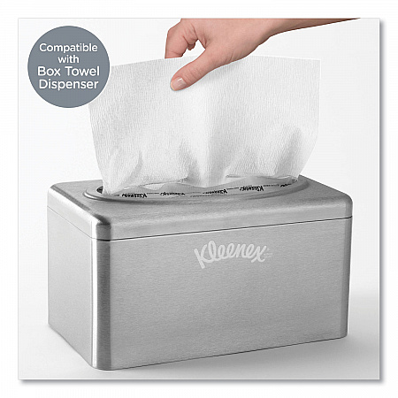 Ultra Soft Hand Towels, POP-UP Box, 1-Ply, 9 x 10, White, 70/Box (11268)