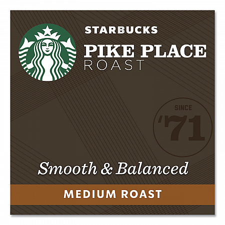 Pods Variety Pack, Blonde Espresso/Colombia/Espresso/Pikes Place, 60 Pods/Pack (22001153)